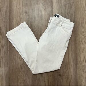 Elliott Lauren White Straight Leg Jeans Size 2